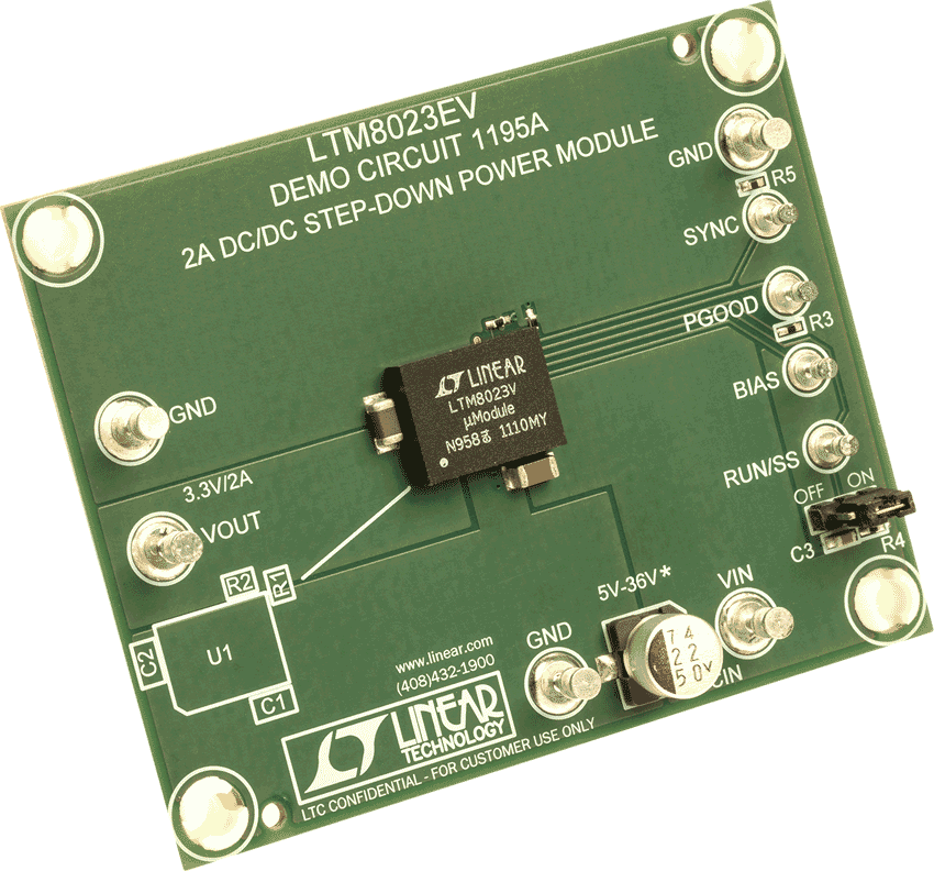 DC1195A Demo Board
