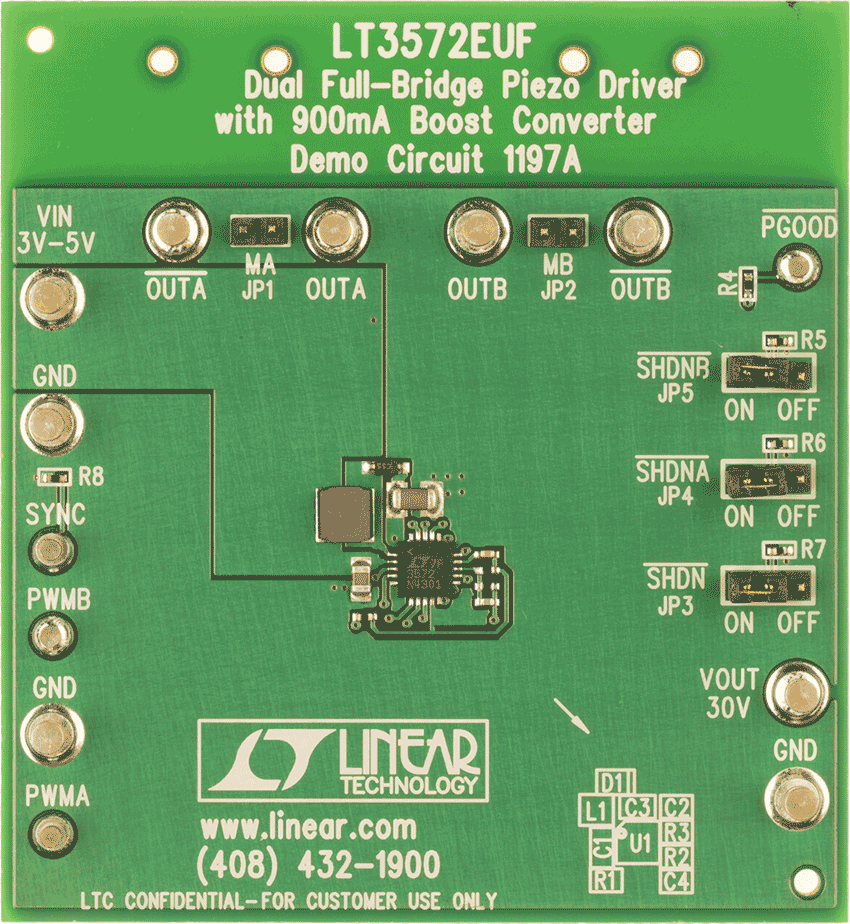 DC1197A Demo Board