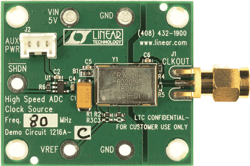 DC1216A-C Demo Board