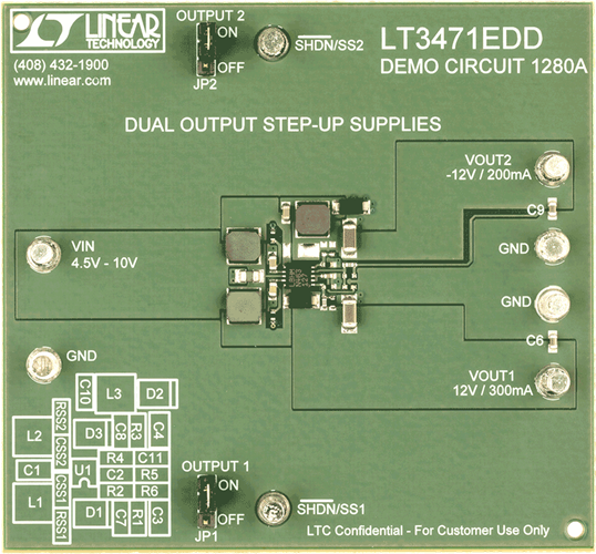 DC1280A Demo Board