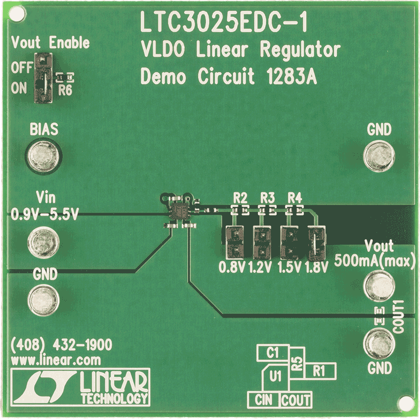 DC1283A Demo Board