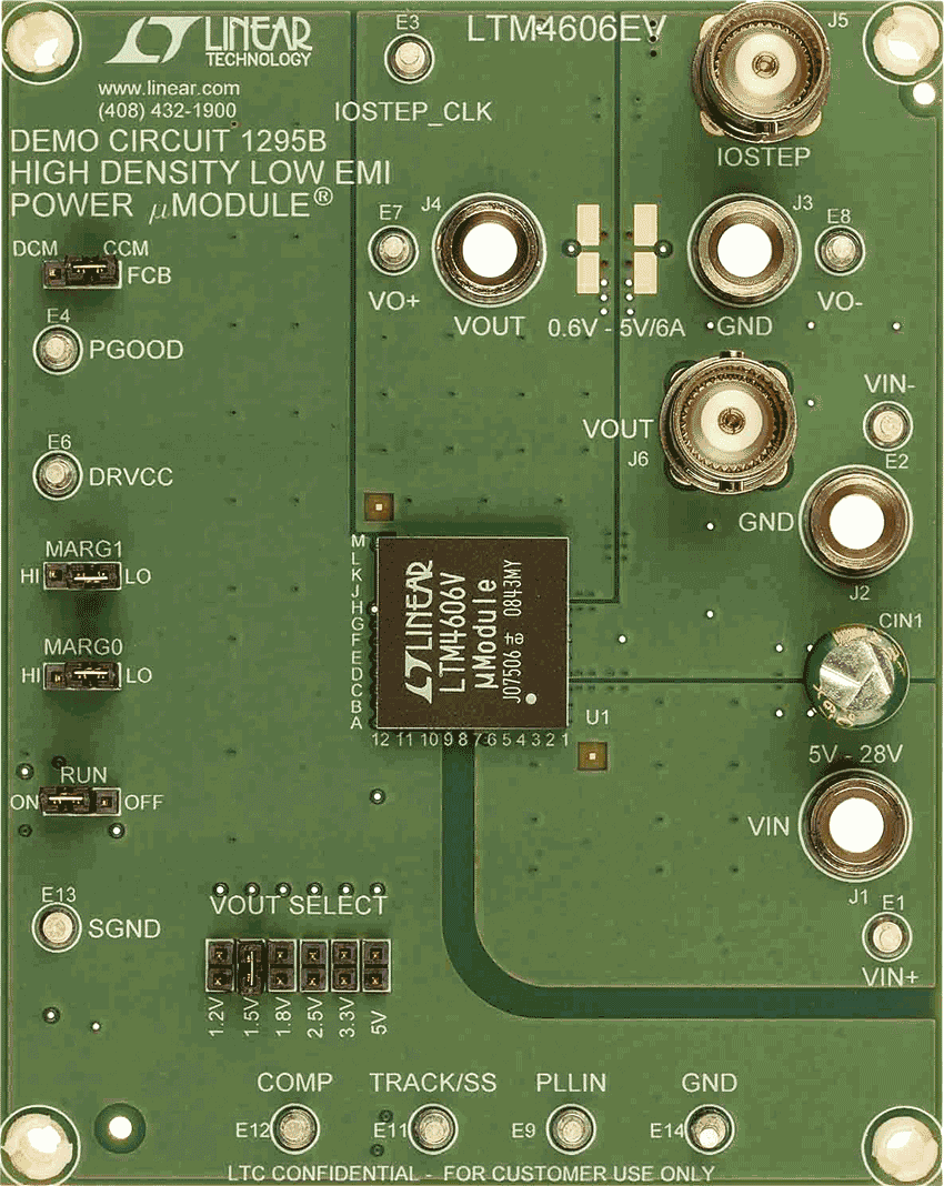DC1295B Demo Board
