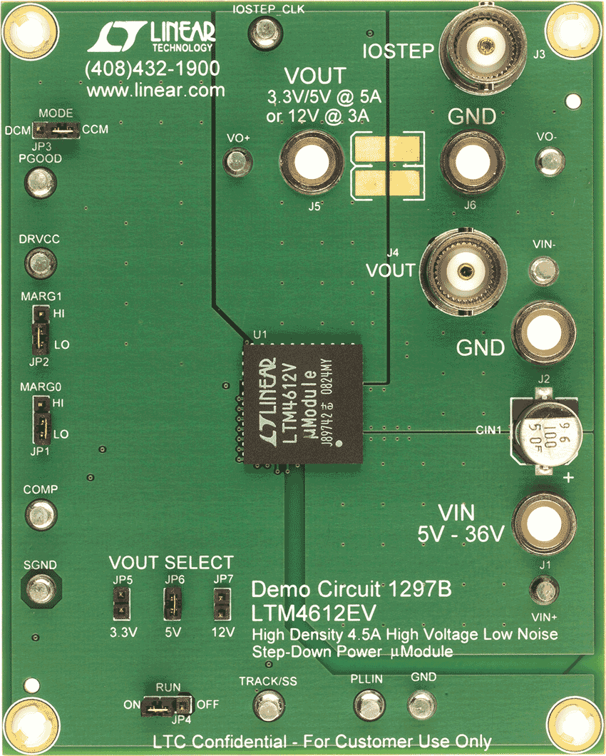 DC1297B Demo Board