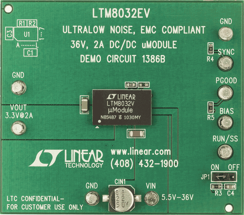 DC1386B Demo Board
