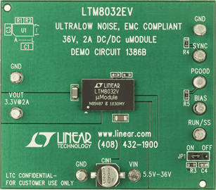 DC1386B Demo Board