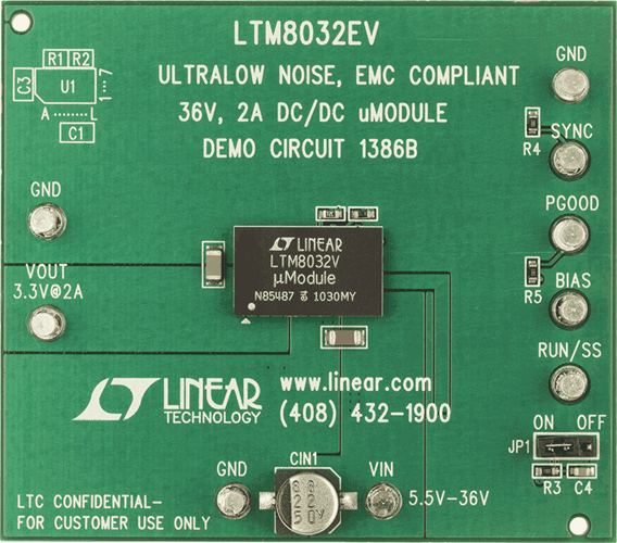 DC1386B Demo Board