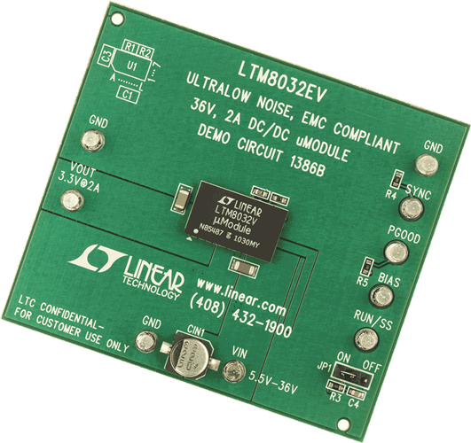 DC1386B Demo Board
