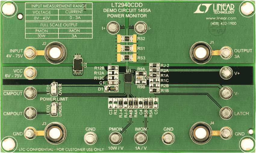 DC1495A Demo Board
