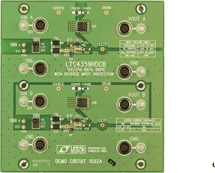 DC1502A Demo Board