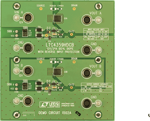 DC1502A Demo Board