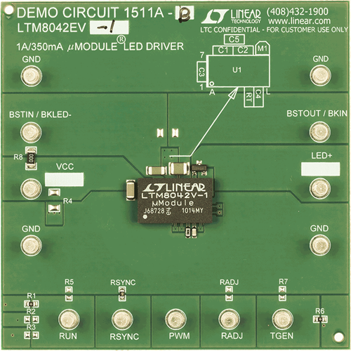 DC1511A-B Demo Board