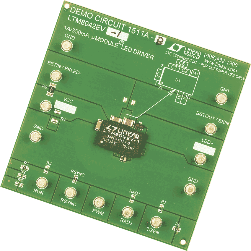DC1511A-B Demo Board