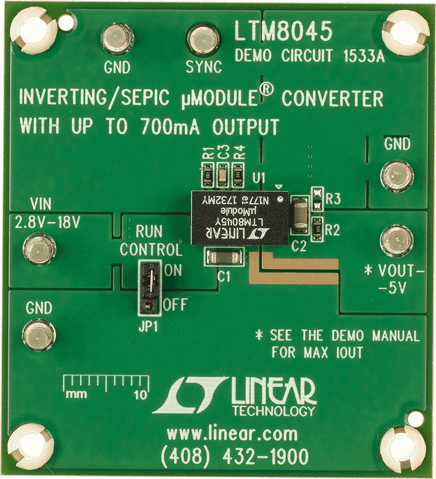 DC1533A Demo Board
