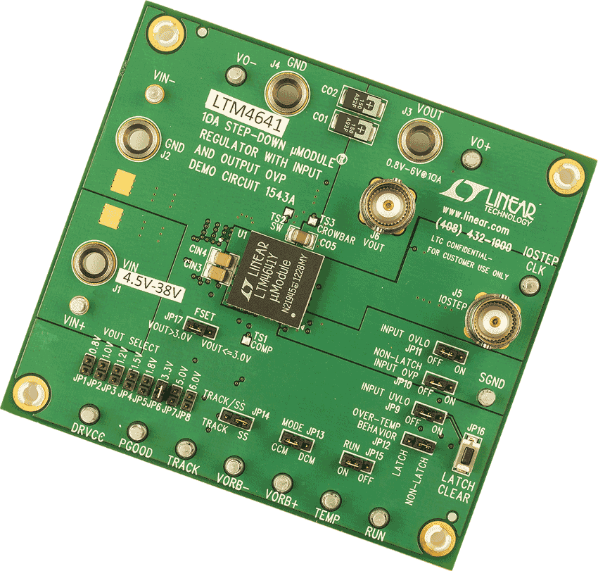 DC1543A Demo Board