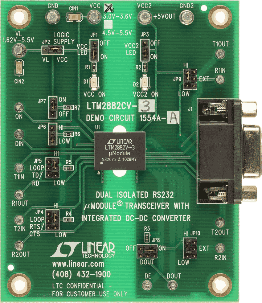 DC1554A-A Demo Board
