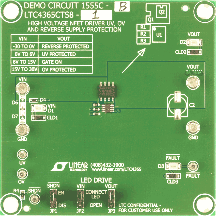 DC1555C-B Demo Board