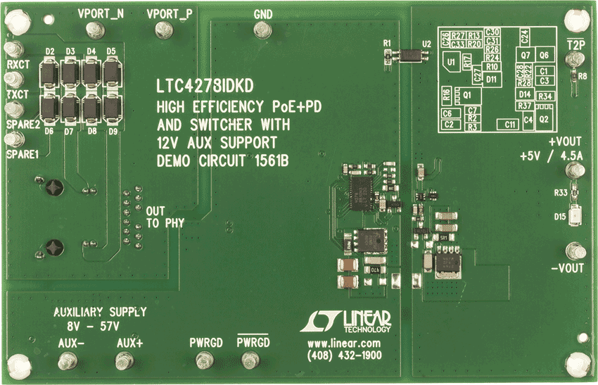 DC1561B Demo Board