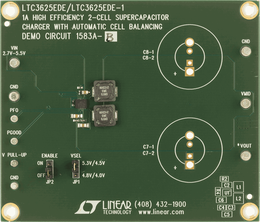 DC1583A-B Demo Board