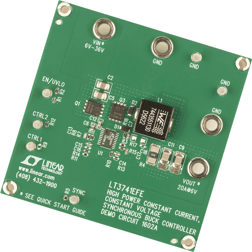 DC1602A Demo Board