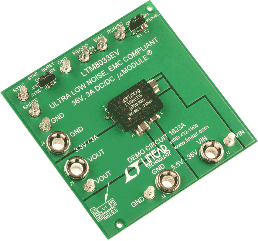 DC1623A Demo Board