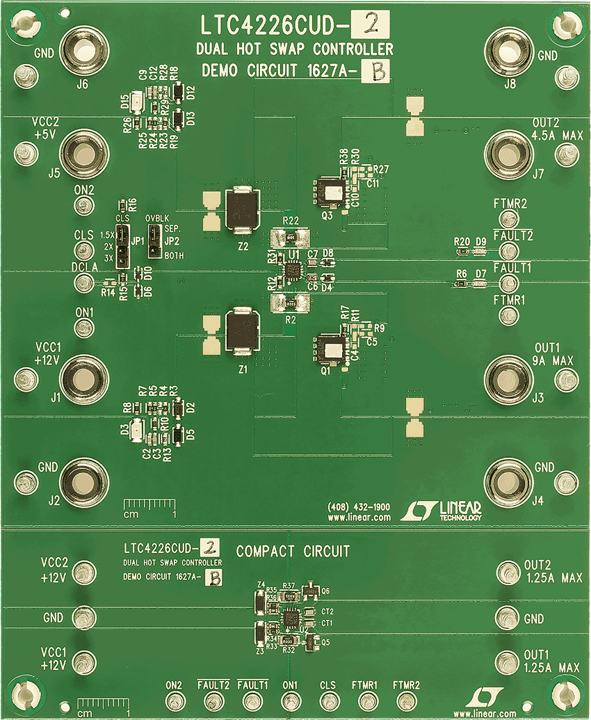 DC1627A-B Demo Board