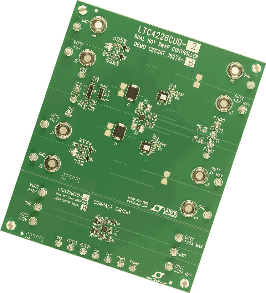 DC1627A-B Demo Board