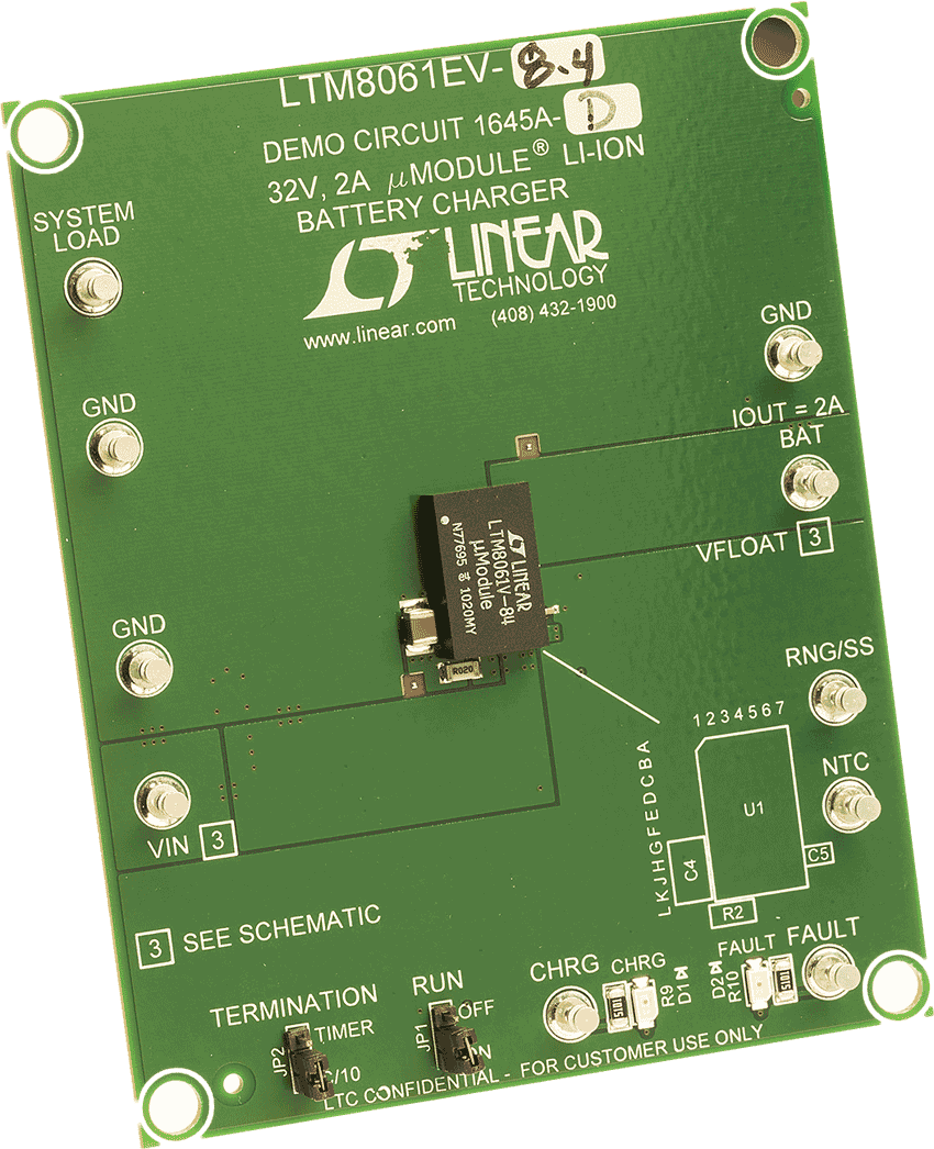 DC1645A-D Demo Board