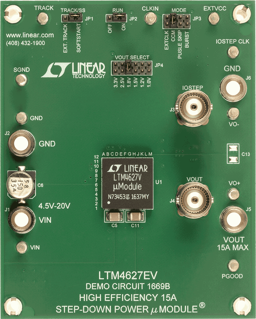 DC1669B Demo Board