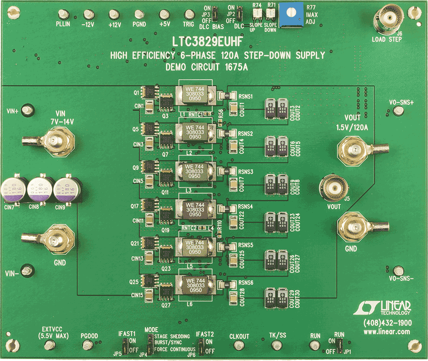 DC1675A Demo Board