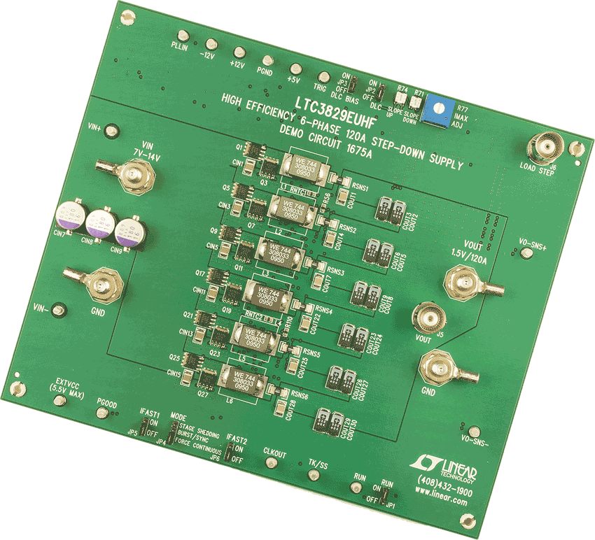 DC1675A Demo Board