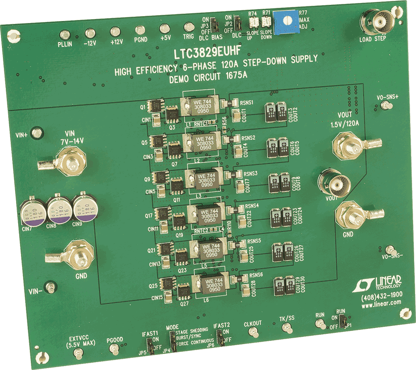 DC1675A Demo Board