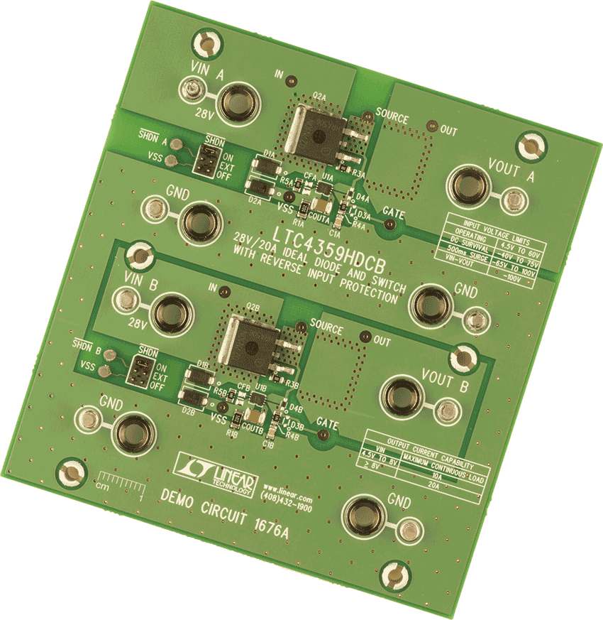 DC1676A Demo Board