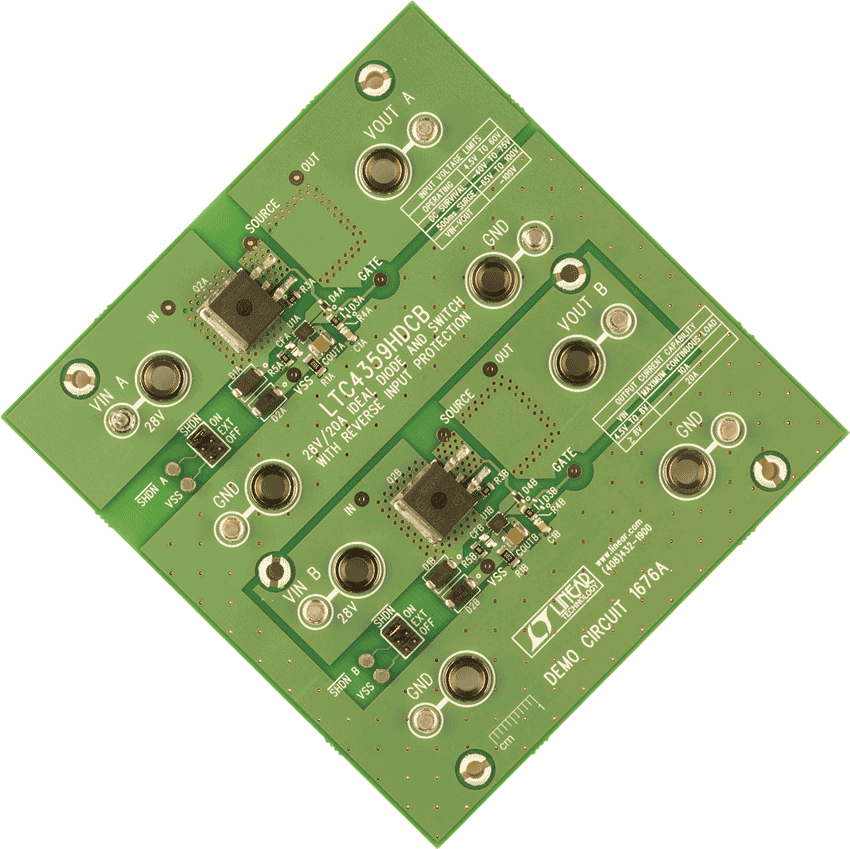 DC1676A Demo Board