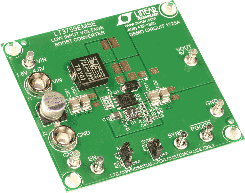 DC1725A Demo Board