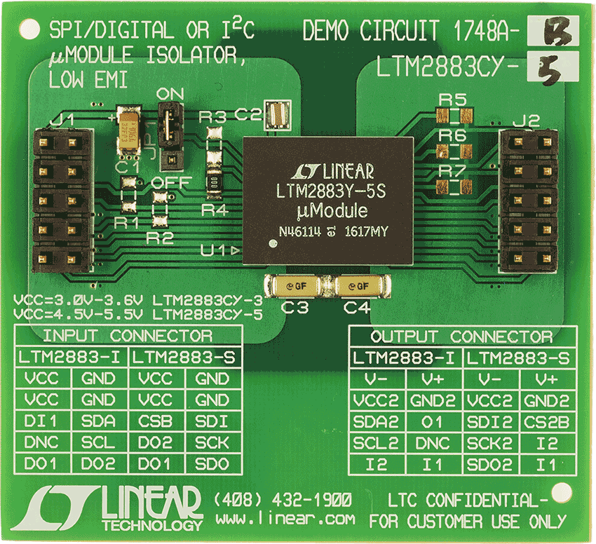 DC1748A-B Demo Board