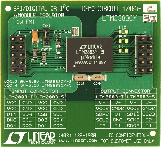 DC1748A-C Demo Board