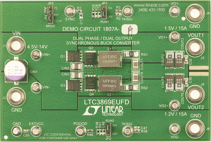 DC1807A-A Demo Board