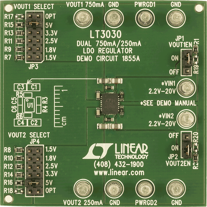 DC1855A Demo Board