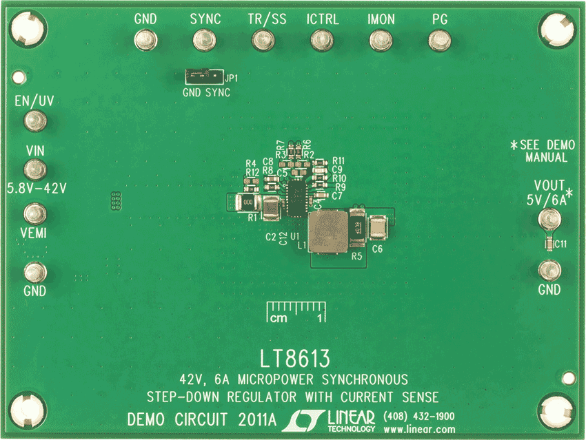 DC2011A Demo Board