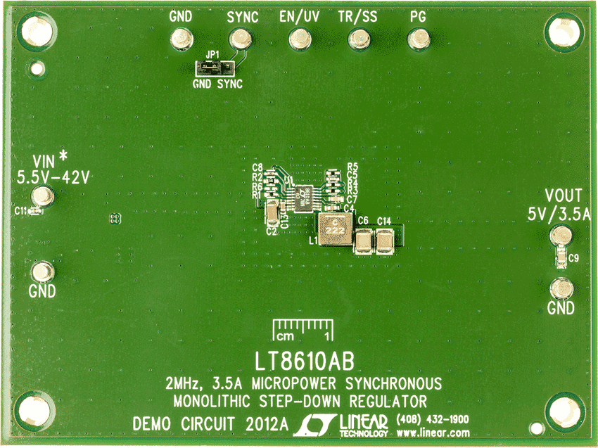 DC2012A Demo Board