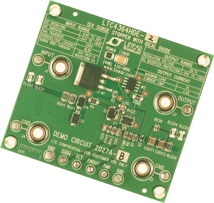 DC2027A-B Demo Board