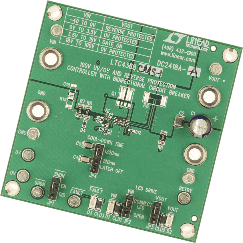 DC2418A-A Demo Board