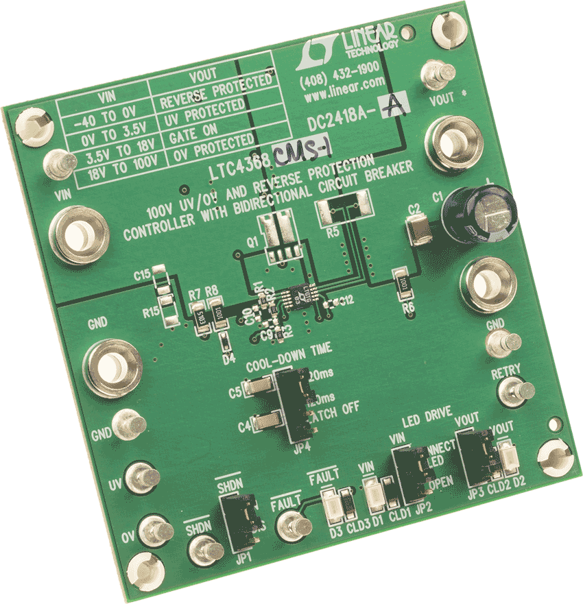 DC2418A-A Demo Board