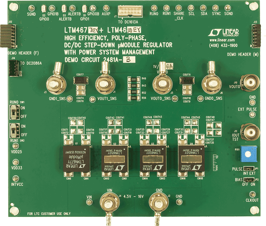 DC2481A-B Demo Board