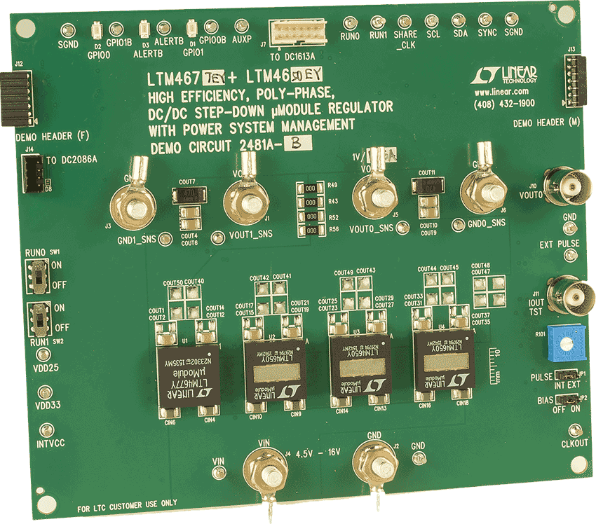 DC2481A-B Demo Board