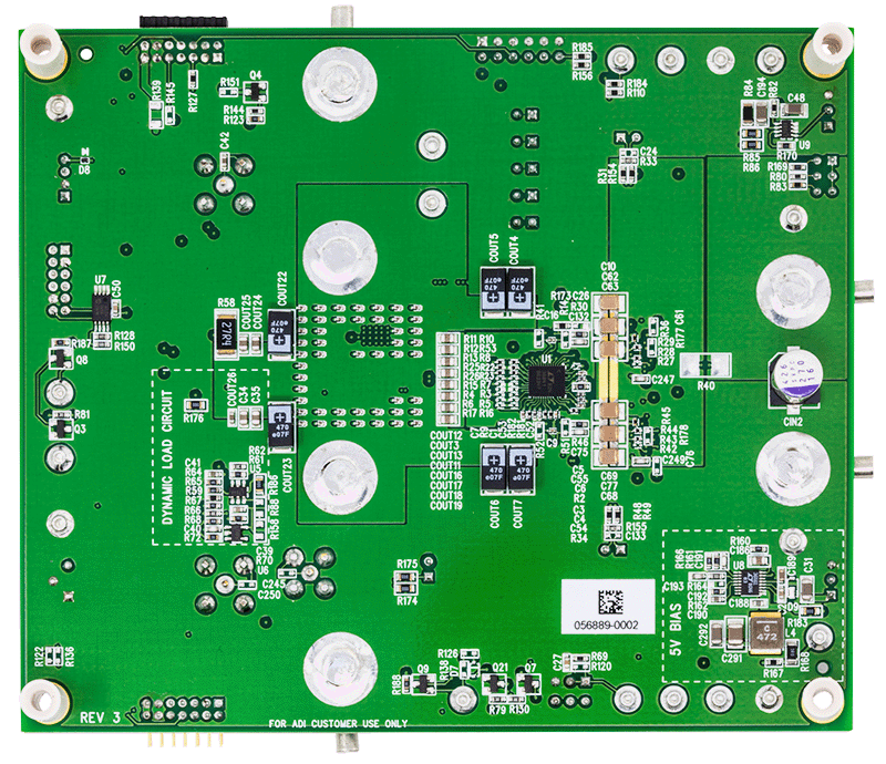 DC3034A-A Board Photo Bottom View