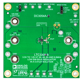 DC3054A-B Evaluation Board - Top View