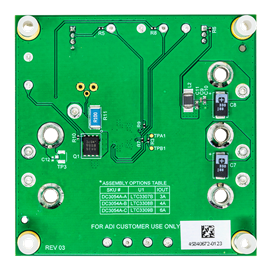 DC3054A-C Evaluation Board - Bottom View