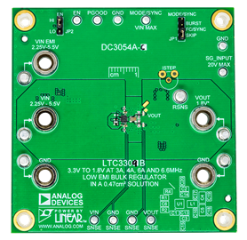 DC3054A-C Evaluation Board - Top View