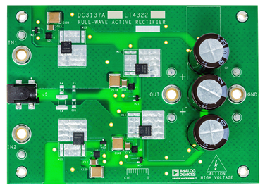 DC3137A Evaluation Board - Top View